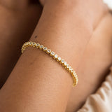 18K Gold Diamond Tennis Bracelet