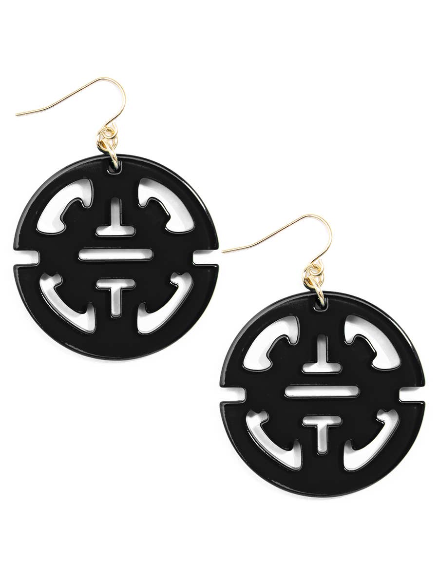 Zenzii Resin Drop Earring