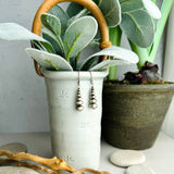 Sterling Silver Cairn Earrings 1.25”