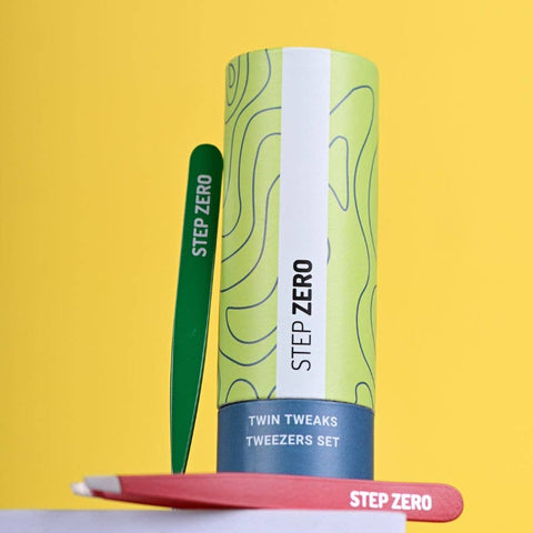 Slanted and Pointed Tweezers Set | Stainless Steel