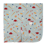 Play Ball Baseball Luxury Bamboo Blanket