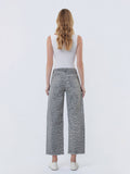 Vervet High Rise Leopard Barrel Pant