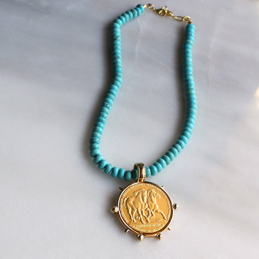 Desert Rider Beaded Necklace