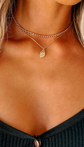 Layered Gold Necklace