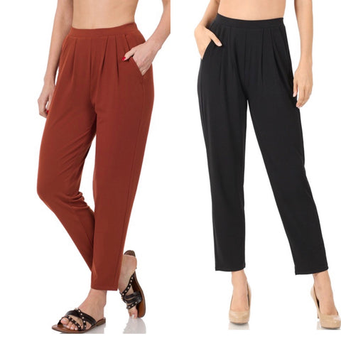 Pleat Pants