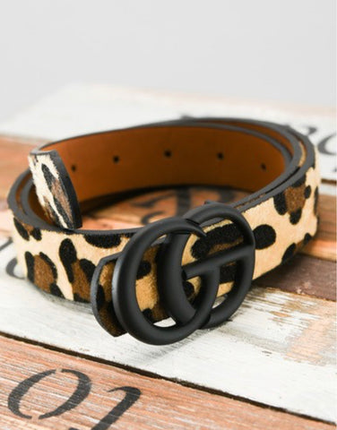 Leopard Belt